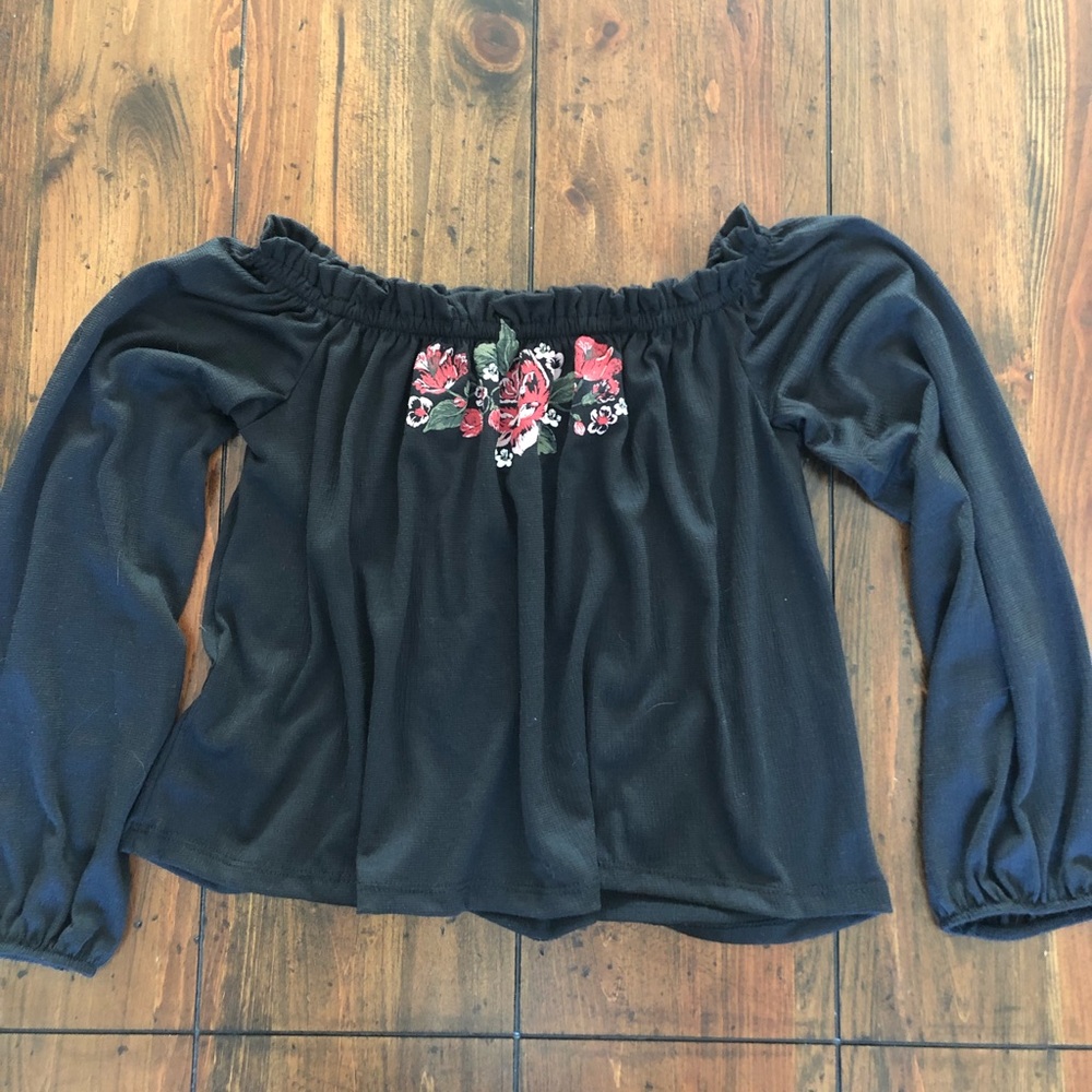 Bershka Off the Shoulder top